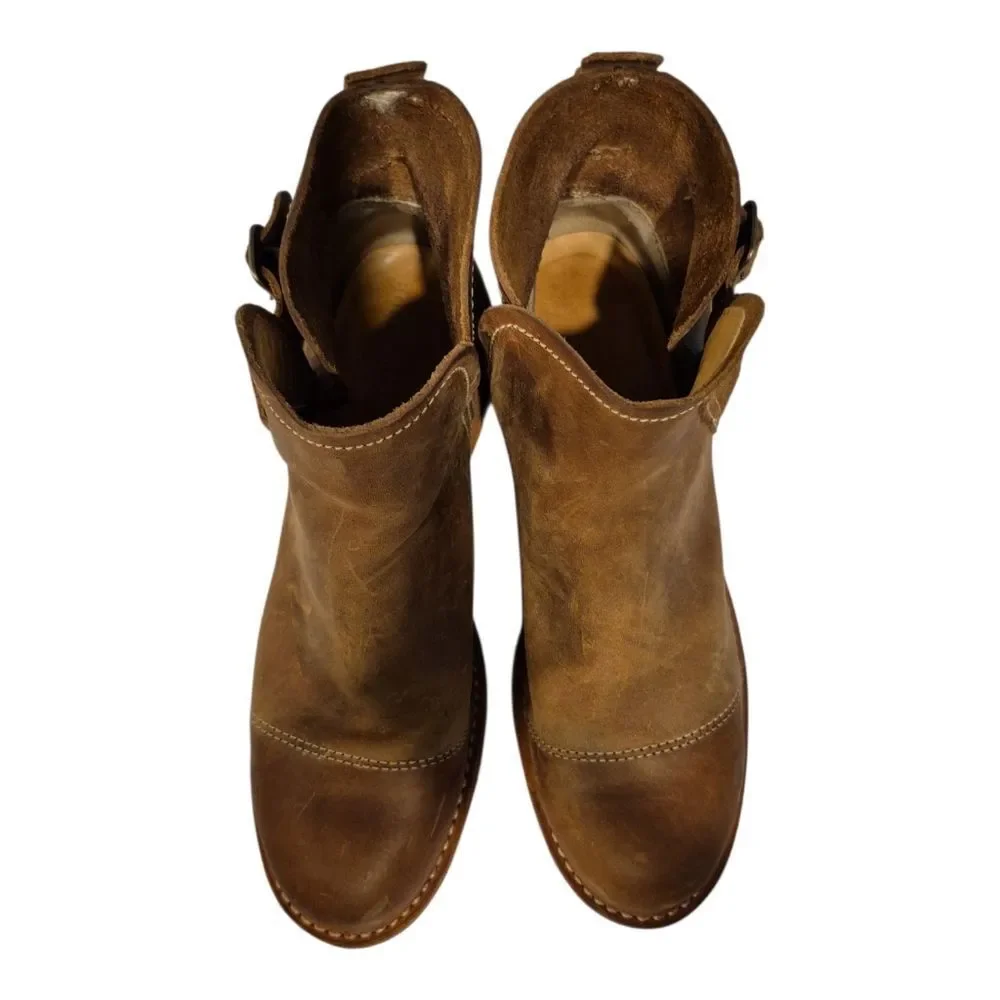Timberland USA Made Brown Western Style Boot Womens 9 M